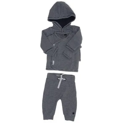 Set (Blauw, Wit) van Noppies Baby Katoen, Elastaan
