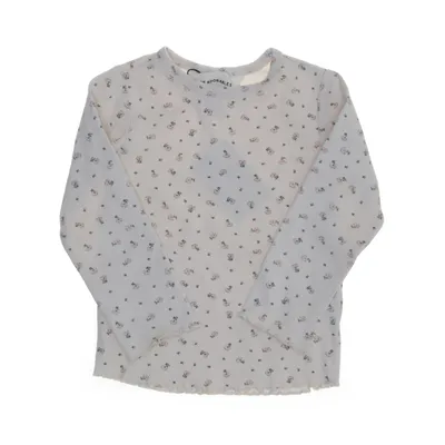 Långärmad t-shirt (Beige, Flerfärgad) från H&M Adorables Bomull, Elastan