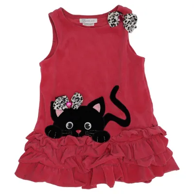 Kjole (Pink, Sort) fra Bonnie Jean