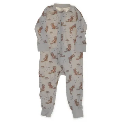 Mjukisdräkt (Beige, Brun) från Lindex Baby Bomull