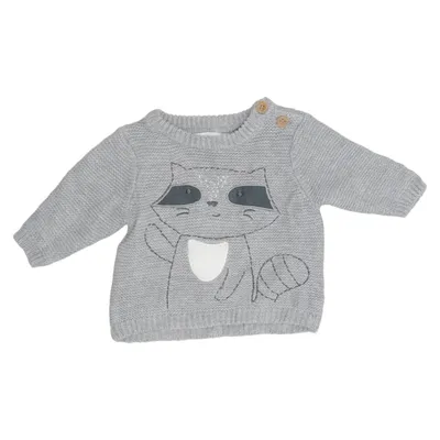 Sweater (Grå) fra René Rofé Bomuld, Polyester