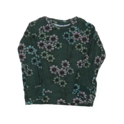 Långärmad t-shirt (Grön, Flerfärgad) från Mini Rodini Elastan, Modal