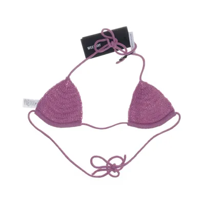 Bikini top (Lila) van Weekday Polyester, Katoen