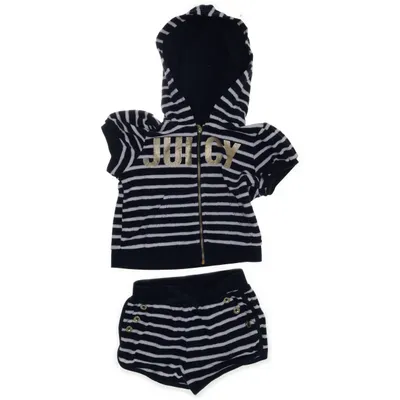 Set (Blue, White) from Juicy Couture Cotton, Polyester