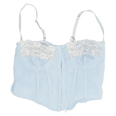 Bustier (Blue) from Dilvin Basic Polyester