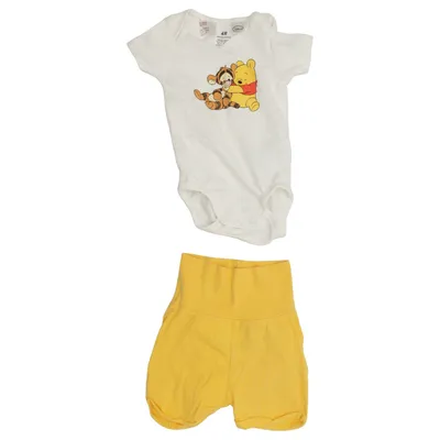 Set (Yellow, Multicolored) from H&M Cotton, Elastane