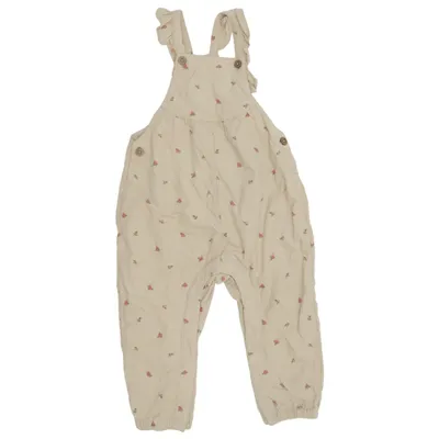 Tuinbroek (Beige, Meerkleurig) van Newbie by KappAhl Katoen