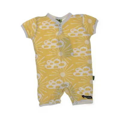 Sparkdräkt (Gul, Vit, Flerfärgad) från Villervalla Ekologisk bomull