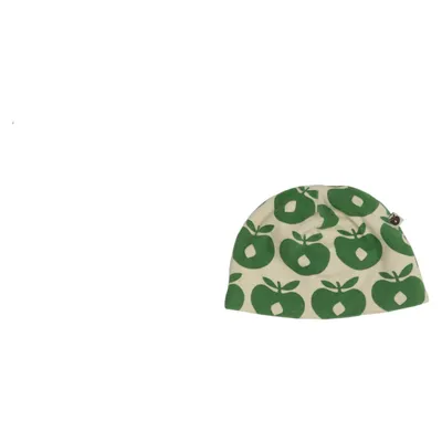 Beanie (Groen, Beige) van Småfolk Katoen, Elastaan, Modal