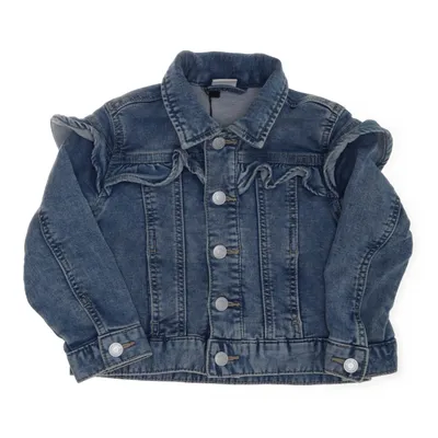 Veste en jean (Bleu) de Lindex Kids Coton, Élasthane, Polyester