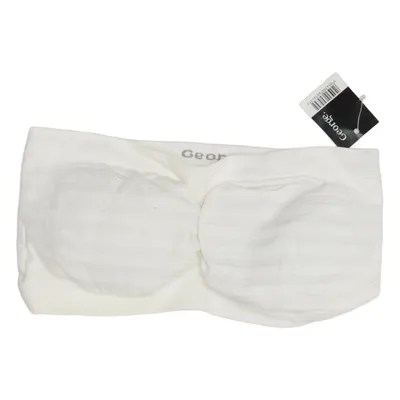 Bandeau bra (White) from George Elastane, Nylon