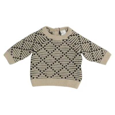 Tröja (Beige, Svart) från H&M Ull