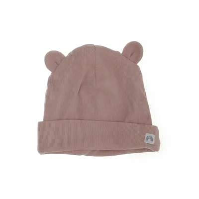 Beanie (Roze) van Lindex Baby Katoen, Elastaan