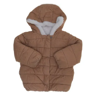 Winterjas (Bruin, Meerkleurig) van Gémo Katoen, Polyester