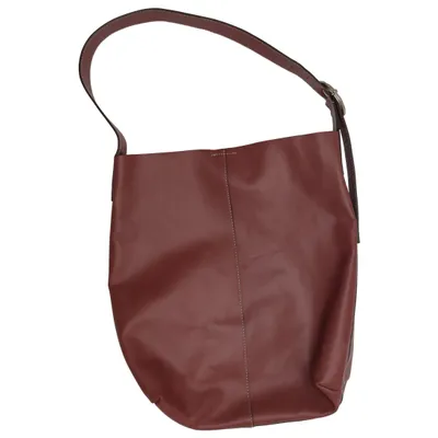 Shoulder-bag (Pink) from Becksöndergaard Cotton, Leather