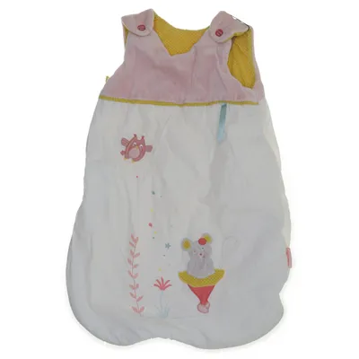 Sovpåse (Rosa, Vit) från Moulin Roty Bomull, Polyester