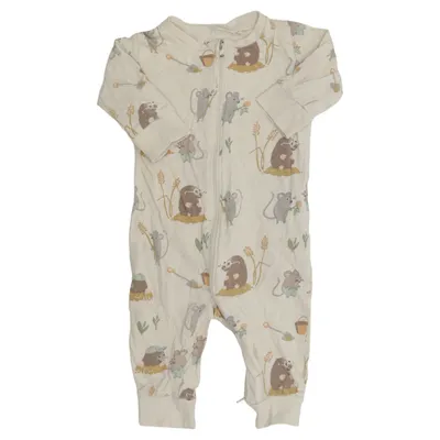 Strampler (Beige, Mehrfarbig) von Lindex Baby Baumwolle