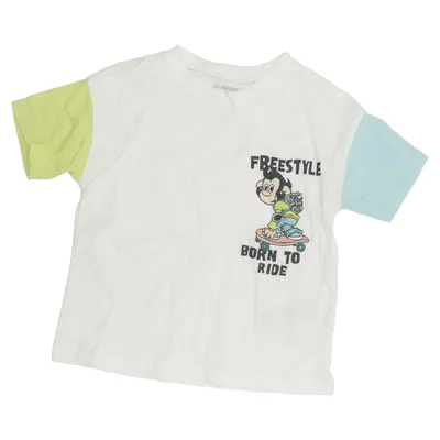 T-shirt (Wit, Meerkleurig) van LC Waikiki Baby Katoen
