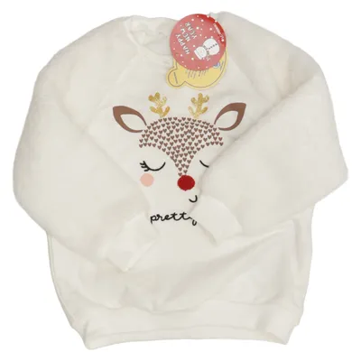 Julesweater (Hvid) fra LC Waikiki Bomuld, Polyester