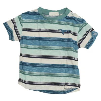T-shirt (Blå, Grön, Vit) från Sense Organics Ekologisk bomull