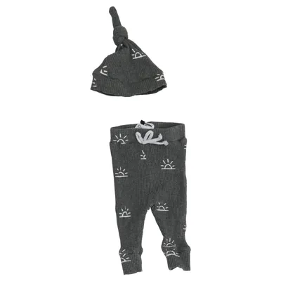 Ensemble (Gris) de PatPat Coton, Élasthane