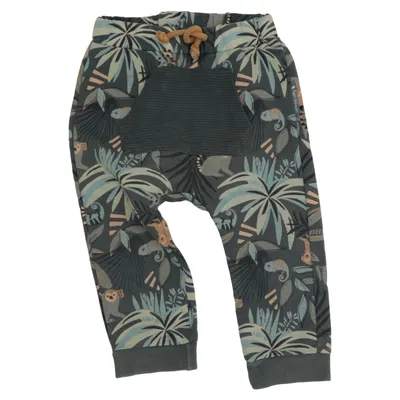Joggingbroek (Groen, Meerkleurig) van Petit Bateau Katoen, Polyester