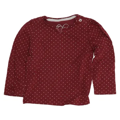 Långärmad t-shirt (Röd) från Mothercare Bomull, Elastan