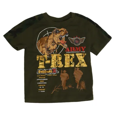 T-shirt (Green) from Dinosaur Cotton