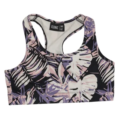 Sport-bh (Zwart, Lila, Wit) van Iconic Elastaan, Polyester