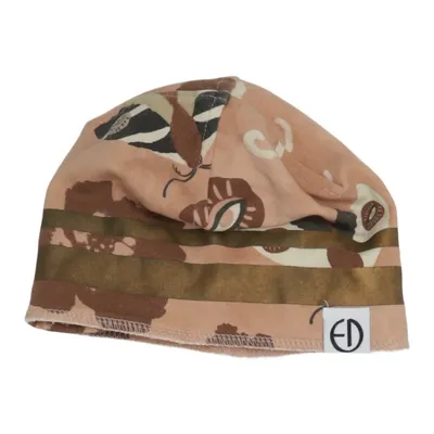 Bonnet (Beige, Multicolore) de Elodie Coton, Élasthane, Modal