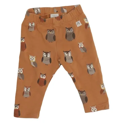 Pyjama broek (Bruin) van Lindex Baby Katoen, Elastaan