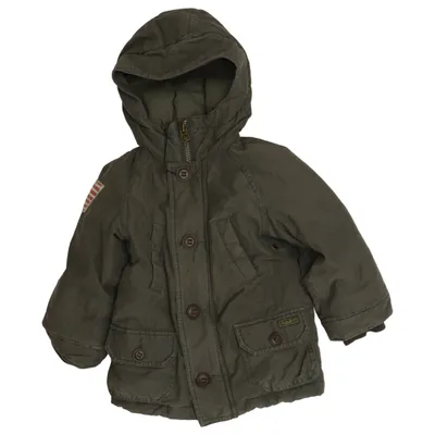 Parka (Green) from Ralph by Ralph Lauren Cotton, Down, Feather, Polyamide, Polyester