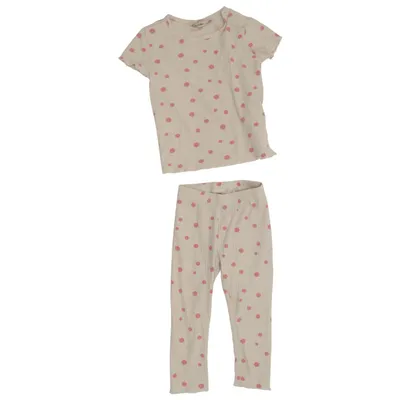 Set (Beige, Pink) from Sweetie Cotton, Elastane, Polyester
