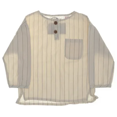 Henley T-shirt (Beige) fra Zara