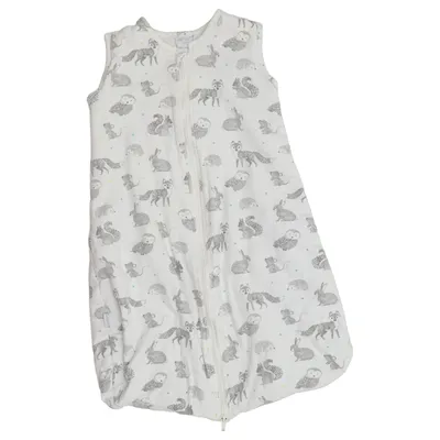Swaddle sack (White, Gray) from Little Polyester
