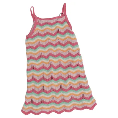 Beach dress (Pink, Multicolored) from Zara