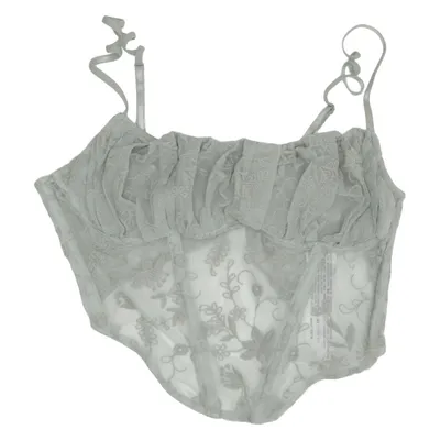 Bustier (Grå) från Zara Polyamid