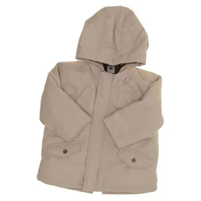 Winter jacket (Pink, Beige) from Petit Bateau Cotton, Polyester