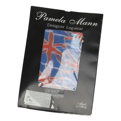 Nylonstrømpebukser (Union Jack Printed Tights) fra Pamela Mann Elastan, Polyamid