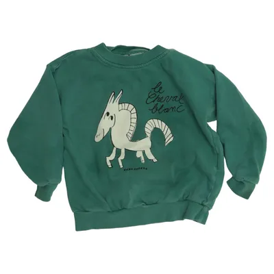 Sweatshirt (Green) from Bobo Choses Organic cotton