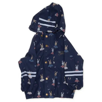 Regnjacka (Blå, Flerfärgad) från Petite Chérie Polyuretan