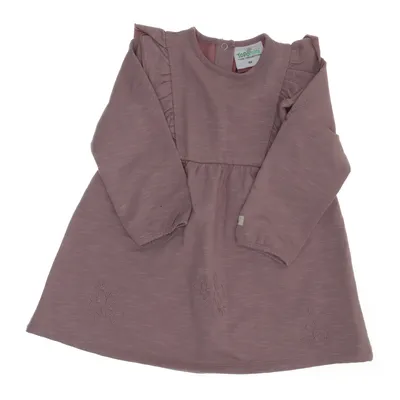 Klänning (Lila) från Topomini Ekologisk bomull, Elastan