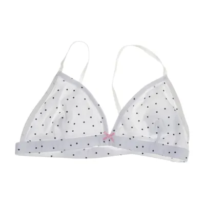 Bralette (Wit) van H&M Katoen, Elastaan