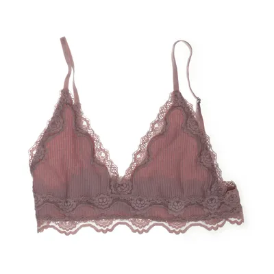Bralette (Rosa) från Rosemunde Bomull, Elastan, Silke