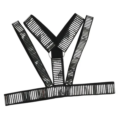 Accessoires de déguisement (Noir, Argent)