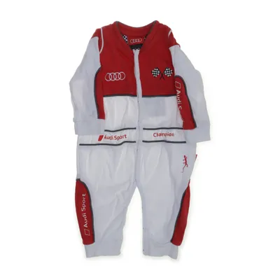 Sparkdräkt (Vit, Röd, Svart) från Audi Sport Bomull