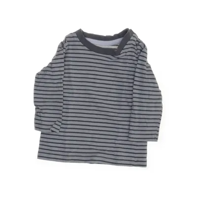 Långärmad t-shirt (Grå, Vit) från Kids World Bomull