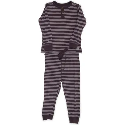 Pyjamasz (Lilla, Beige) fra POMPdeLUx Bomuld, Elastan