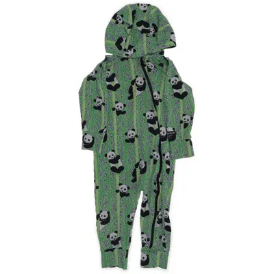 Mjukisdräkt (Grön, Vit, Svart, Flerfärgad) från Villervalla Elastan, Ekologisk bomull