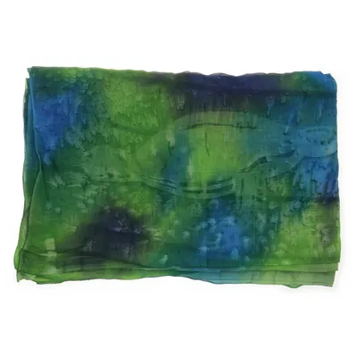 Sarong (Blå, Grön, Flerfärgad, Svart, Vit, Turkos, Petrol) Linne, Polyester, Nylon